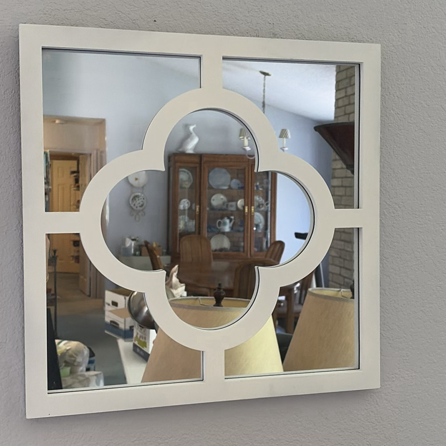 Decorative Wall Art, Mirror, and Angel Figurine - image 4 of 13
