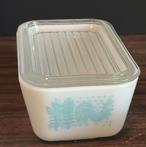 Vintage Milk Glass Food Storage Containers with Lids - image 6 of 7