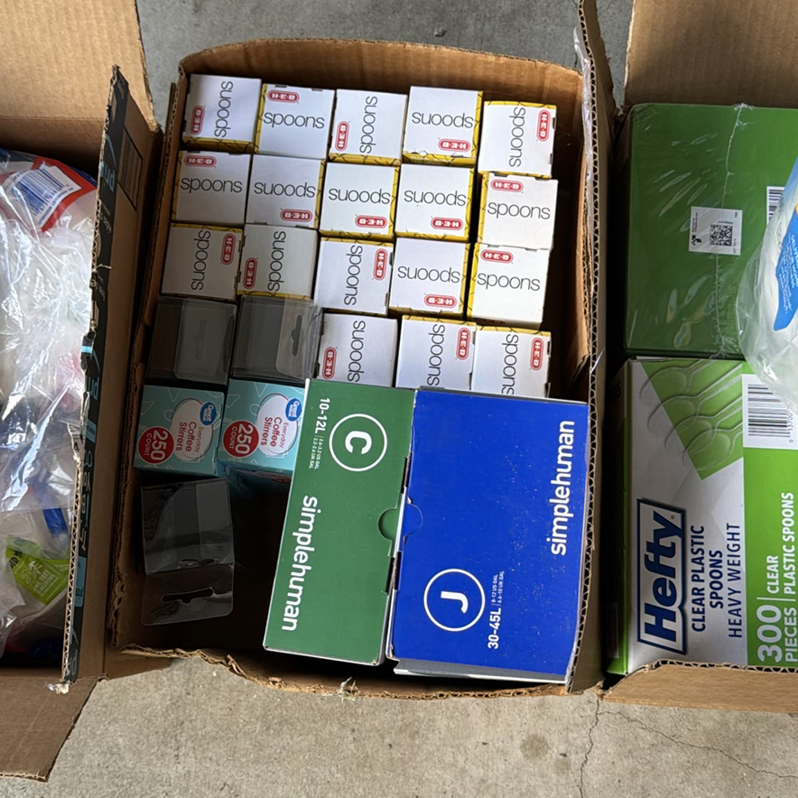 Assorted Disposable Kitchen and Household Supplies - image 3 of 5