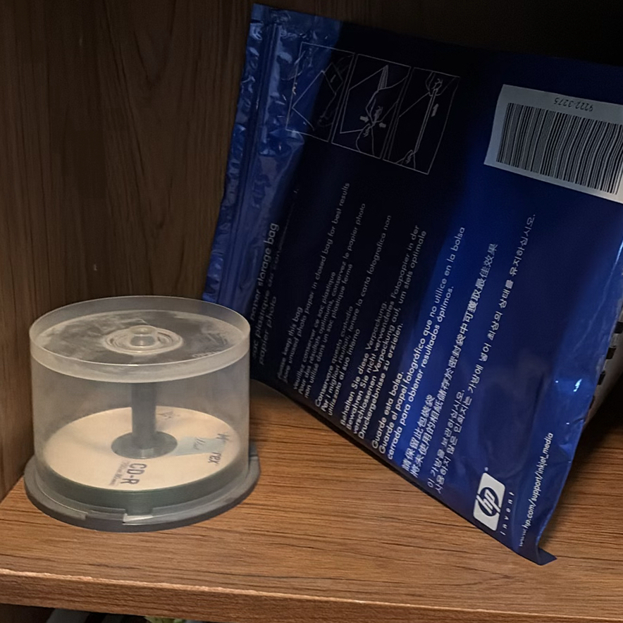 Assorted Binders, Books, Filing Supplies, and CD-R Discs - image 3 of 7