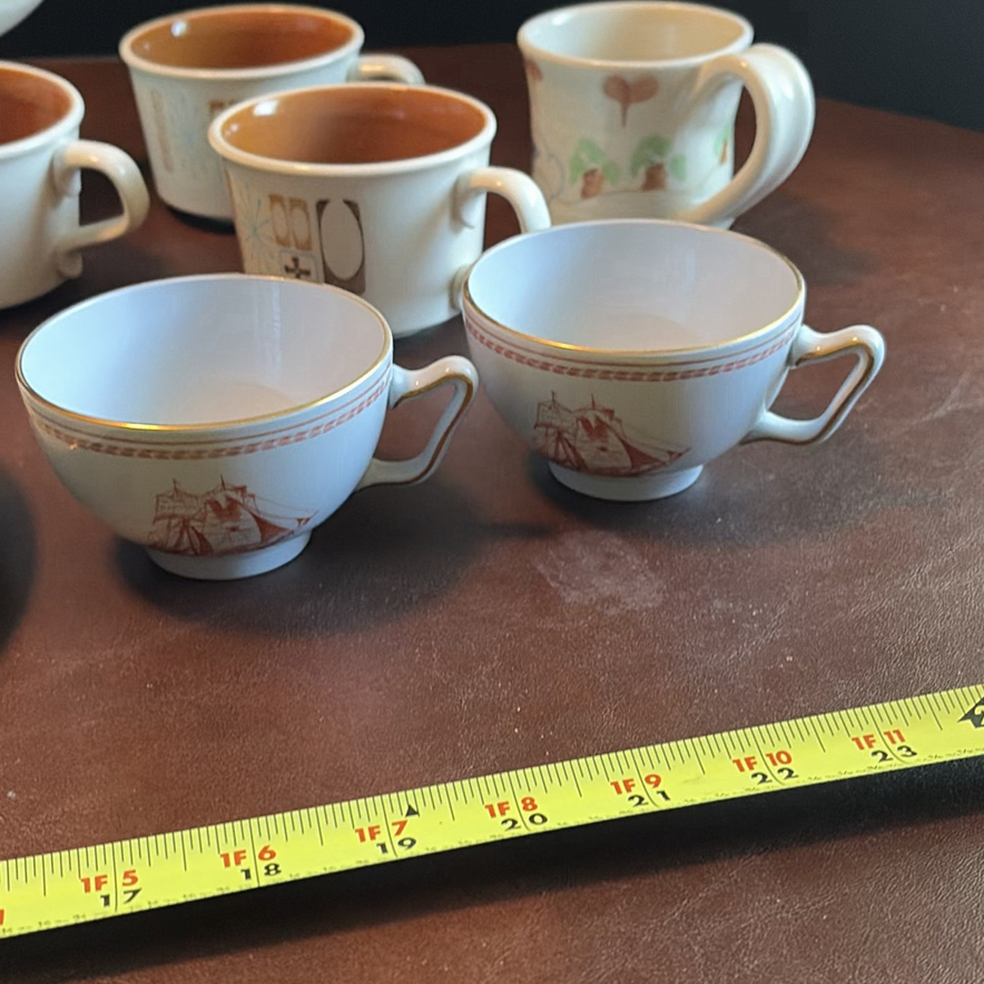 Mid-Century Style Ceramic Dinnerware and Serving Pieces - image 7 of 8
