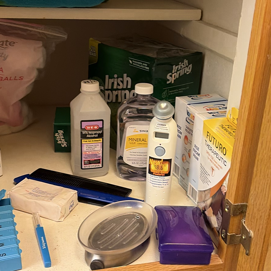 Bathroom and Personal Care Supplies Assortment - image 1 of 4