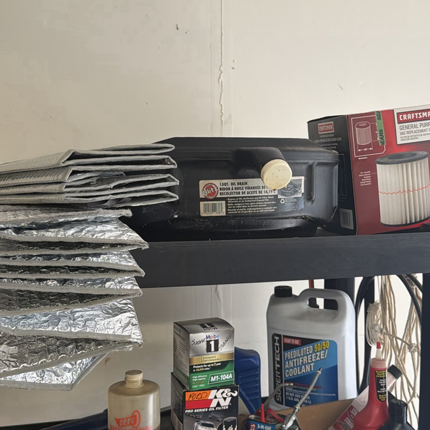Garage Shelving Unit with Automotive Fluids, Cleaning Supplies, and Tools - image 2 of 9