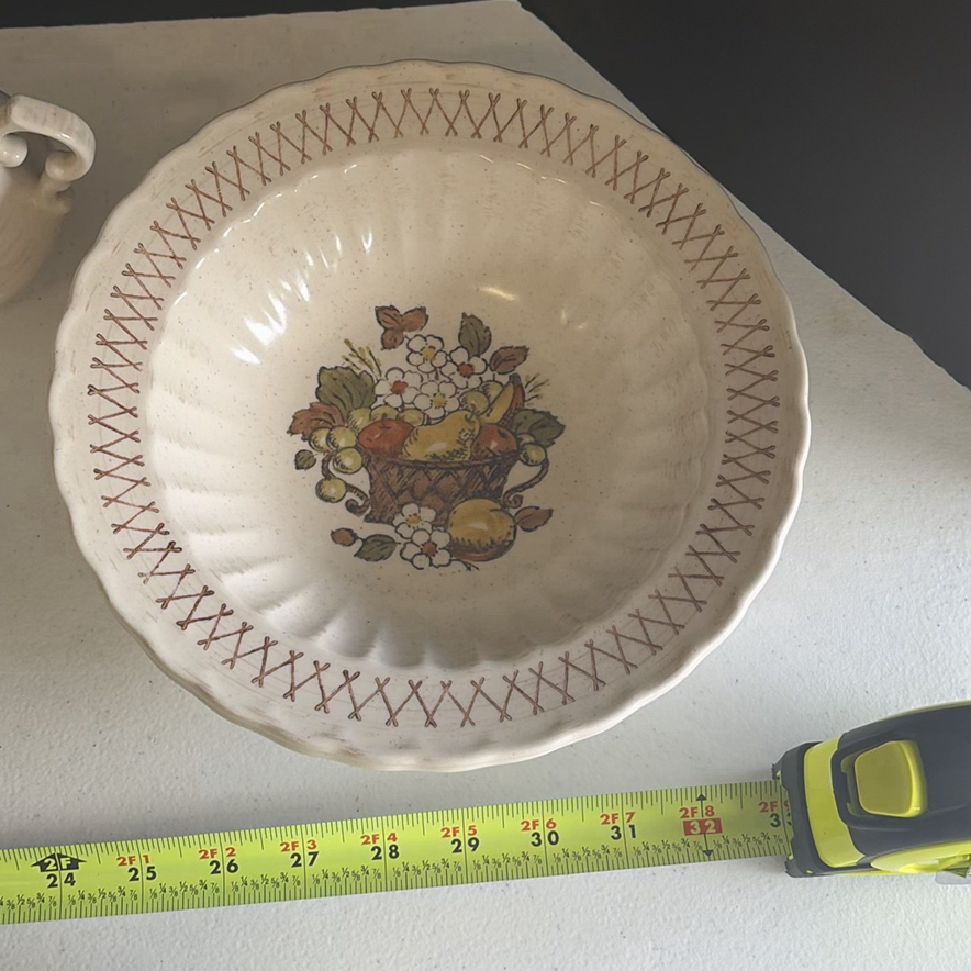 Metlox Vernon Ware California Ceramic Plates and Saucers Set - image 15 of 17