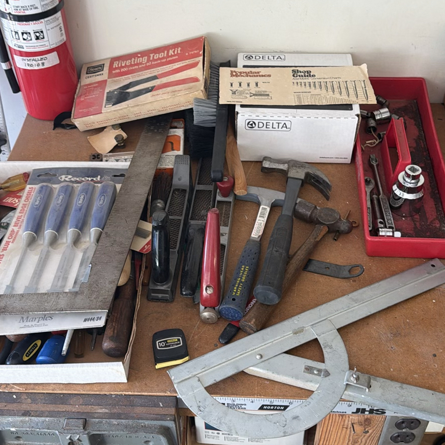 Assorted Hand Tools and Woodworking Tools - image 1 of 6