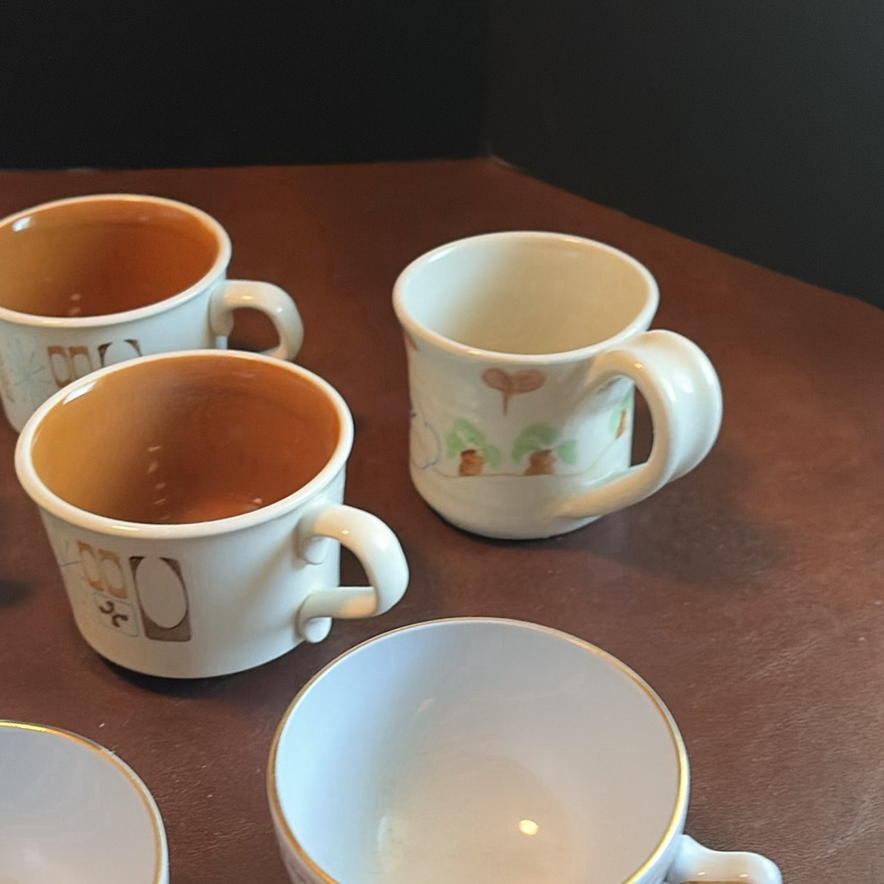Mid-Century Style Ceramic Dinnerware and Serving Pieces - image 8 of 8