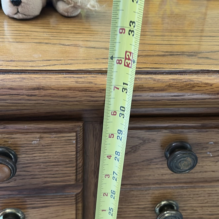 Bedroom set, 2 nightstands, 1 wardrobe, 1 dresser, 1 triple dresser with mirror  - image 26 of 29