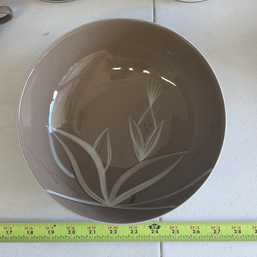 Ceramic Dinnerware Set with Bowls, Cups, Plates, and Serving Pieces - image 9 of 14