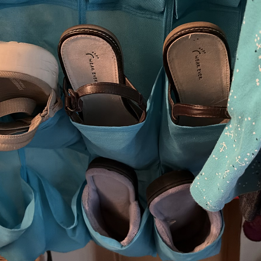 Clothing, Sandals, and Hanging Shoe Organizer - image 2 of 8