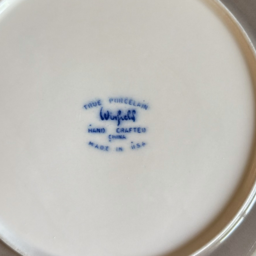 Winfield Hand Crafted California China Desert Dawn Porcelain Plates - image 2 of 6
