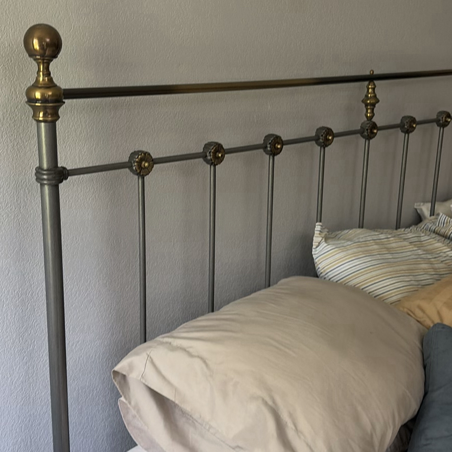 Metal Bed Frame with sleep number Mattress and Box Spring - image 7 of 8