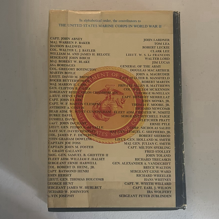 The United States Marine Corps in World War II Book by S.E. Smith - image 4 of 5