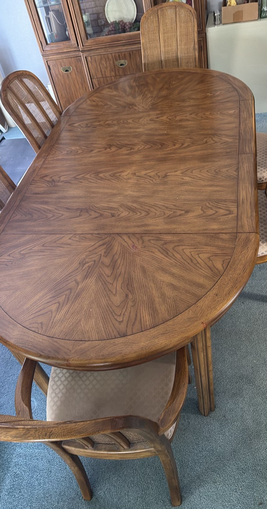 Wood Dining Table and Chairs - image 1 of 6