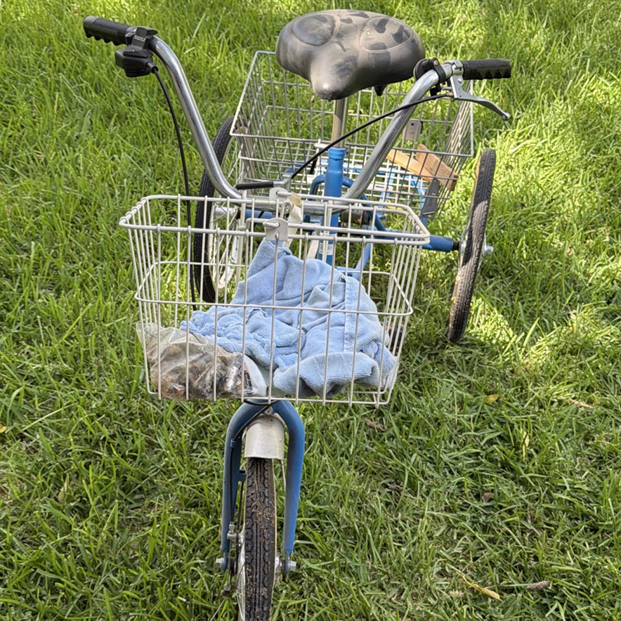 Adventurer Adult Tricycle with Front and Rear Baskets - image 6 of 6