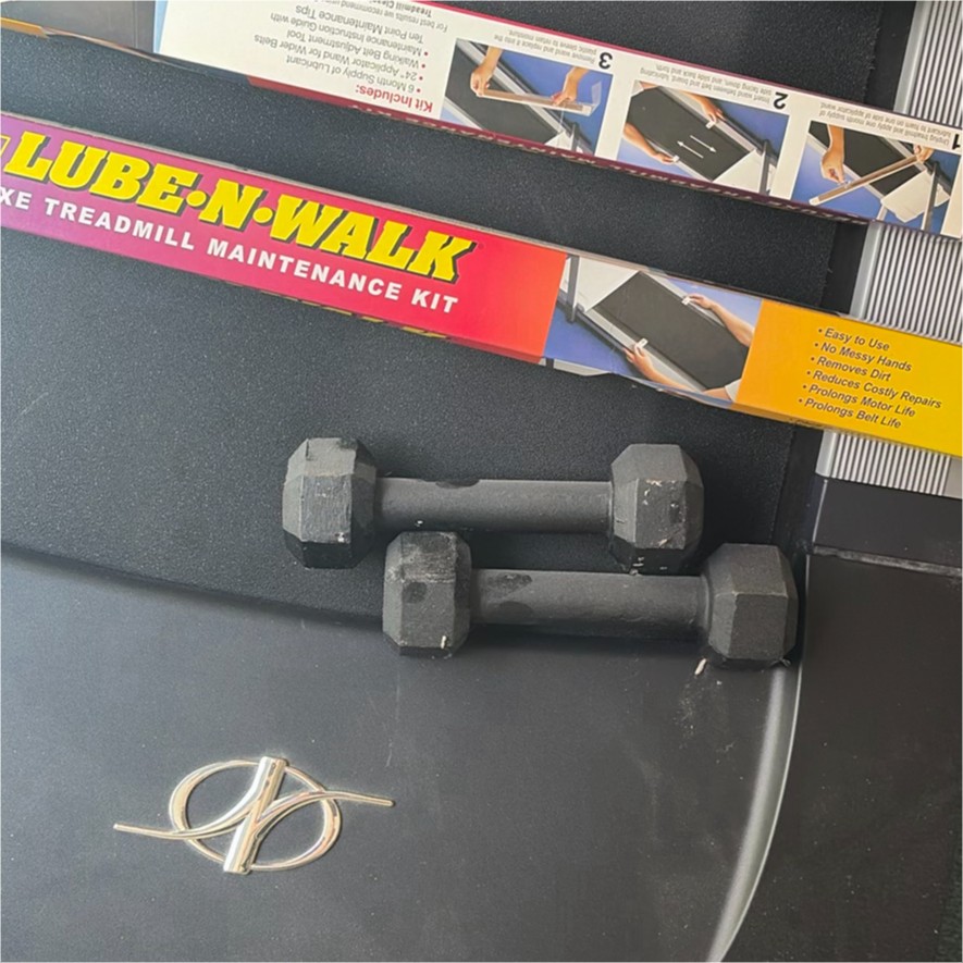NordicTrack Treadmill with Dumbbells, Fan, and Maintenance Kit - image 5 of 9