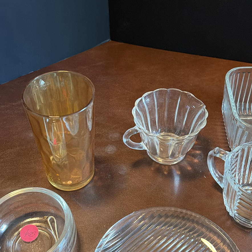 Assorted Vintage Glassware and Pillsbury Doughboy Figure - image 3 of 8