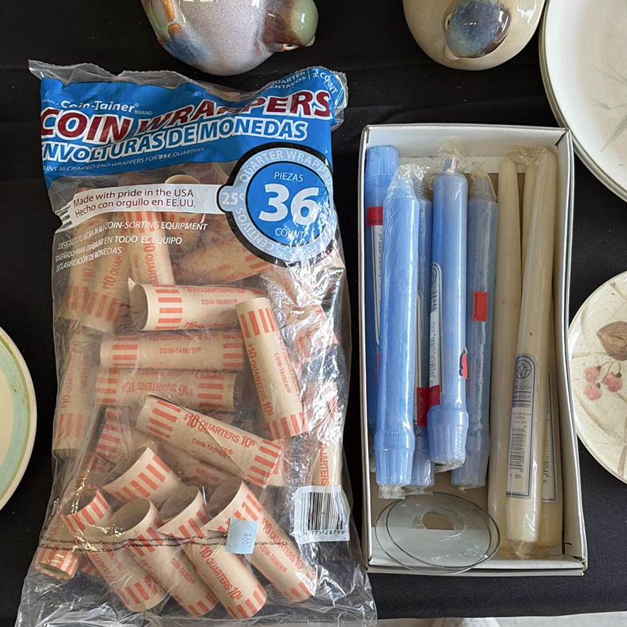Assorted Household Decor, Plates, Candles, and Music CDs - image 10 of 12