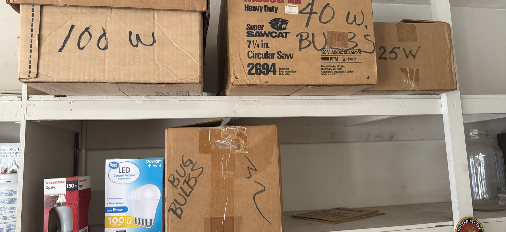 Assorted Light Bulbs and Lighting Supplies - image 1 of 7