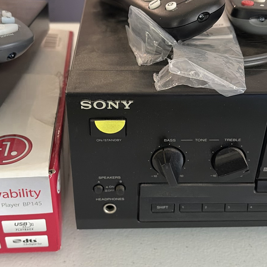 NHT Speakers, RadioShack Speaker Wire, and LG Blu-ray DVD Player - image 7 of 15