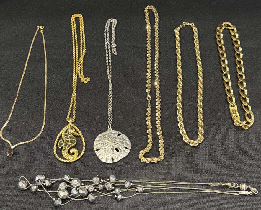 Assorted Necklaces and Bracelet Jewelry Lot - image 1 of 4