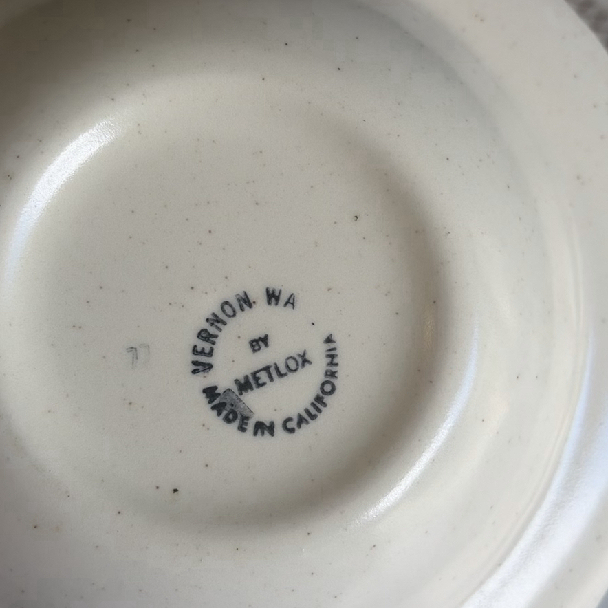 Metlox Vernon Ware California Ceramic Plates and Saucers Set - image 17 of 17