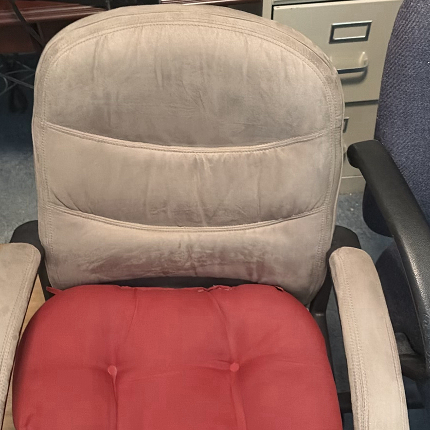 Two Office Chairs With Seat Cushion - image 4 of 8