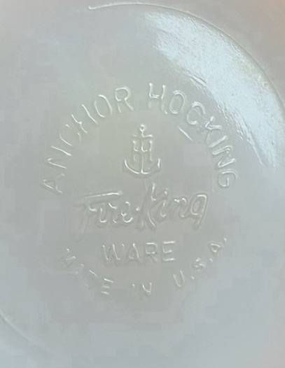 Assorted Vintage Glassware, Serving Trays, Bowls, Cups, and Metal Serving Dish - image 8 of 8
