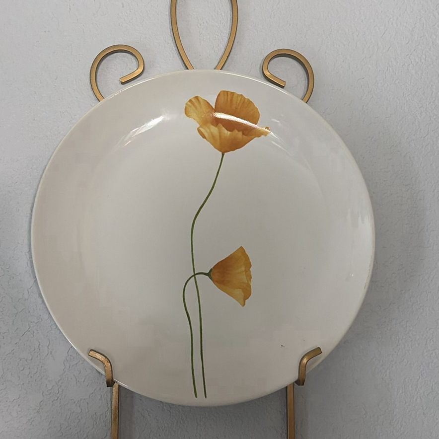 Assorted Serving Platters, Glass Bowls, and Decorative Trays - image 13 of 13