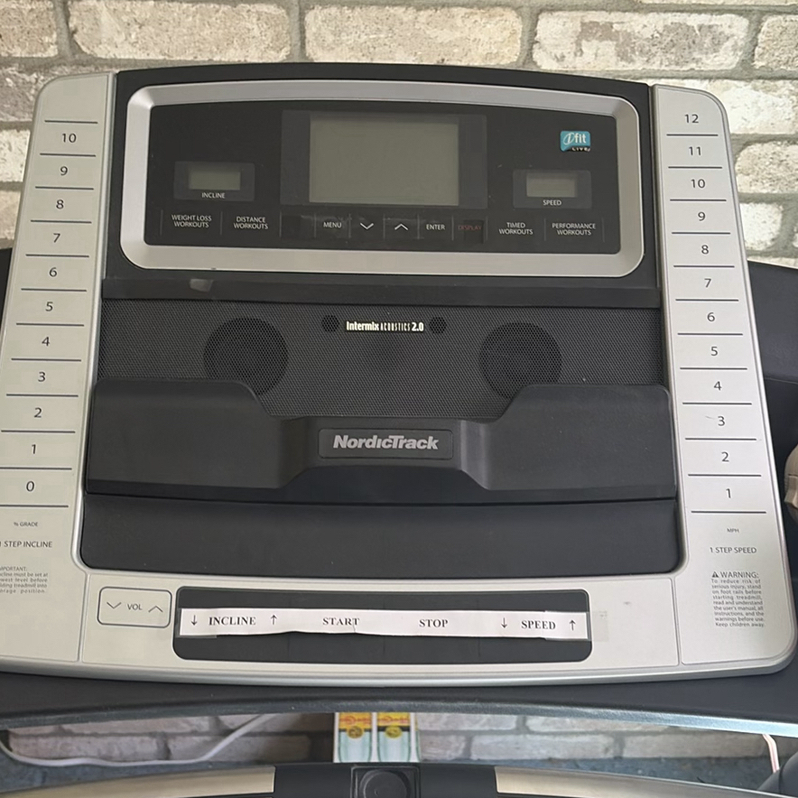 NordicTrack Treadmill with Dumbbells, Fan, and Maintenance Kit - image 2 of 9