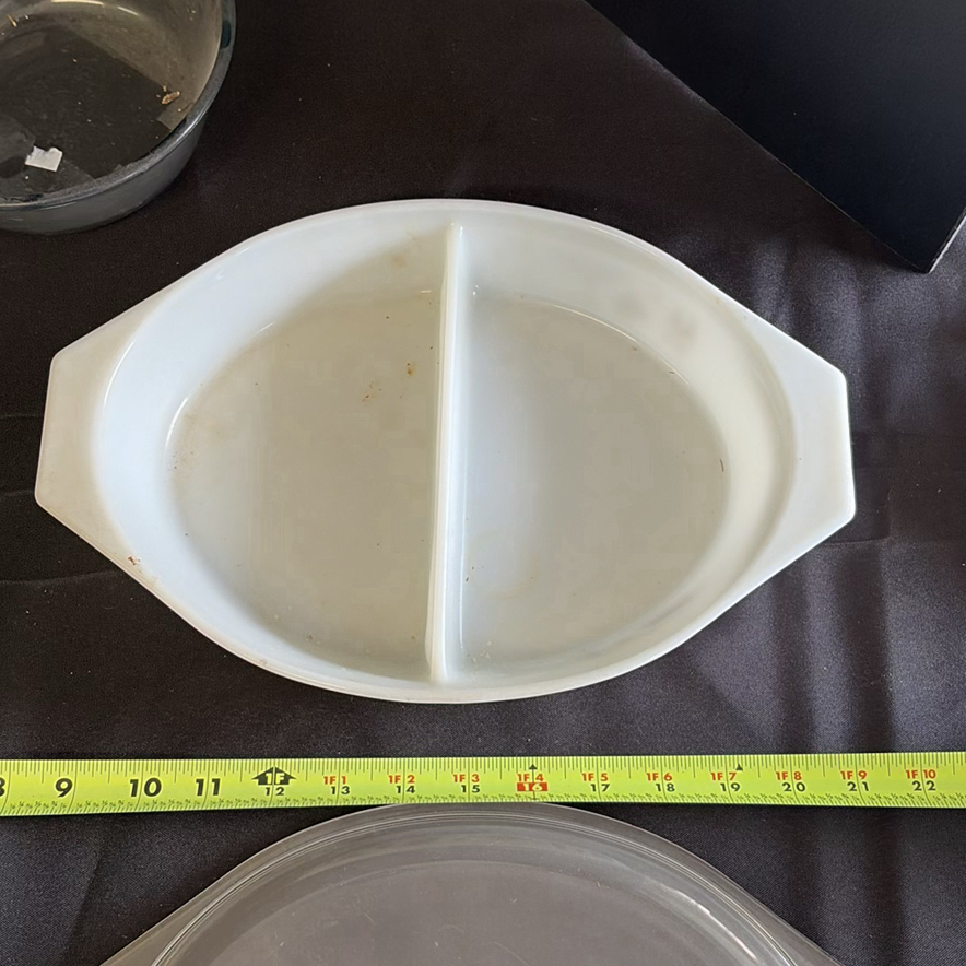 Glass Bowls, Divided Serving Dish, and Kitchen Utensils - image 5 of 5