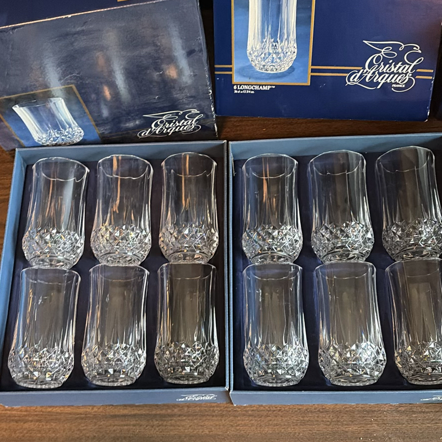 Cristal d'Arques Longchamp Crystal Glassware Set - image 6 of 6