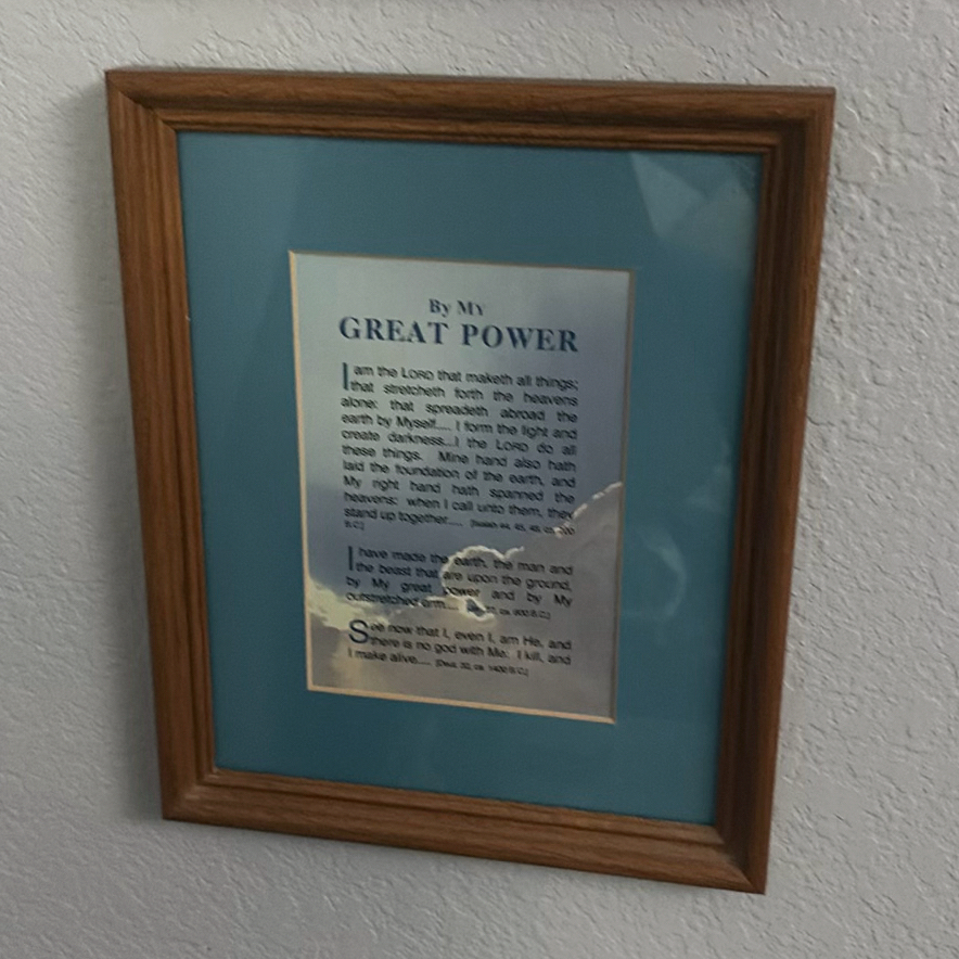 Set of Framed Religious Scripture Prints - image 5 of 14