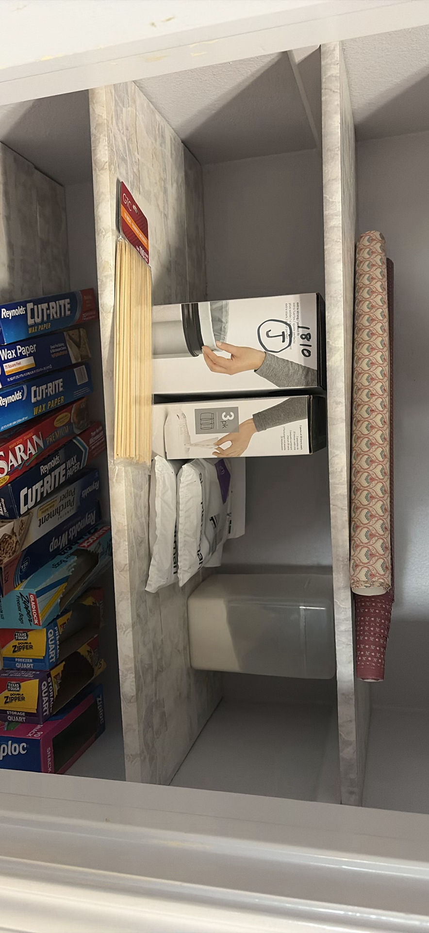 Assorted Kitchen Storage and Food Wrap Supplies - image 1 of 12