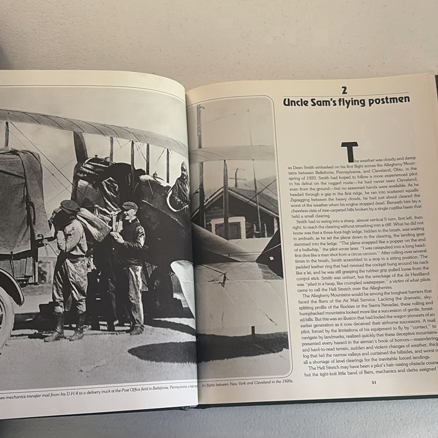 Flying the Mail Hardcover Book - image 3 of 4