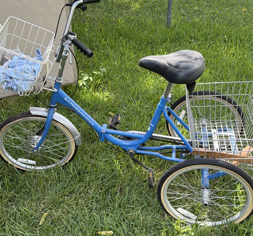 Adventurer Adult Tricycle with Front and Rear Baskets - image 1 of 6