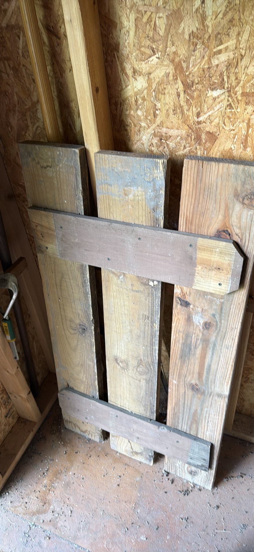 Utility Trailer with Garden Tools and Wooden Items - image 4 of 6