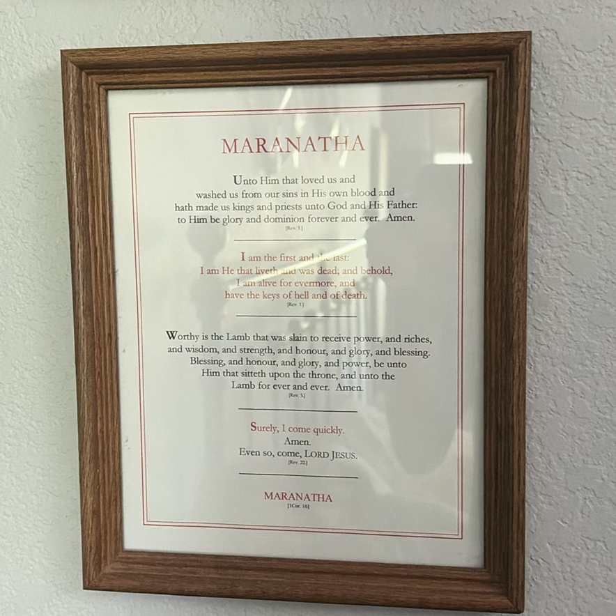 Set of Framed Religious Scripture Prints - image 6 of 14