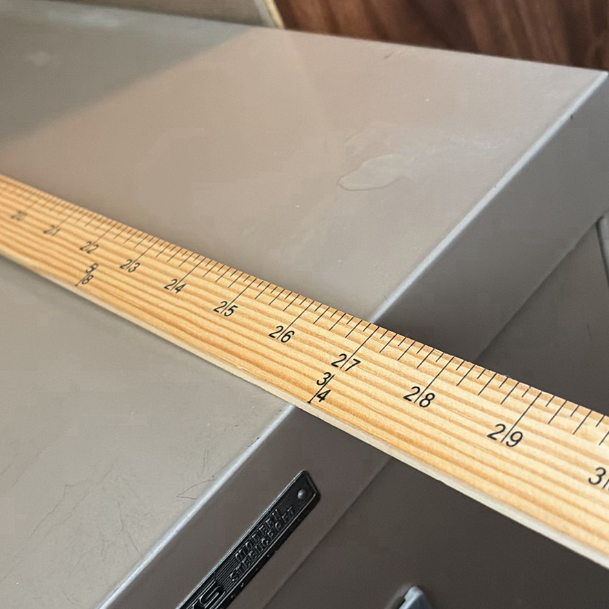 Wooden Office Desk with Drawers - image 10 of 13