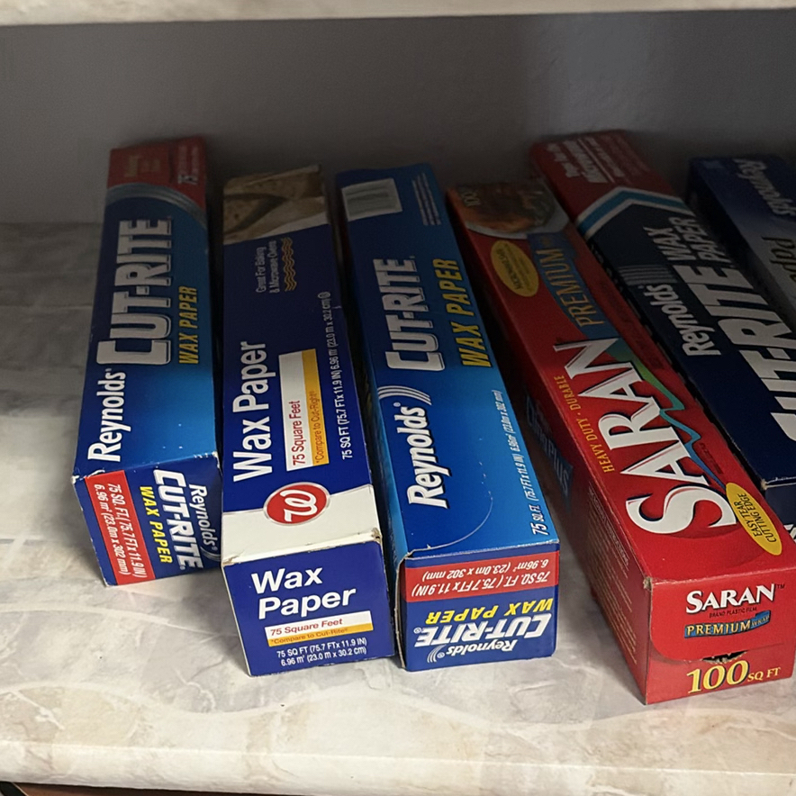 Assorted Kitchen Storage and Food Wrap Supplies - image 2 of 12