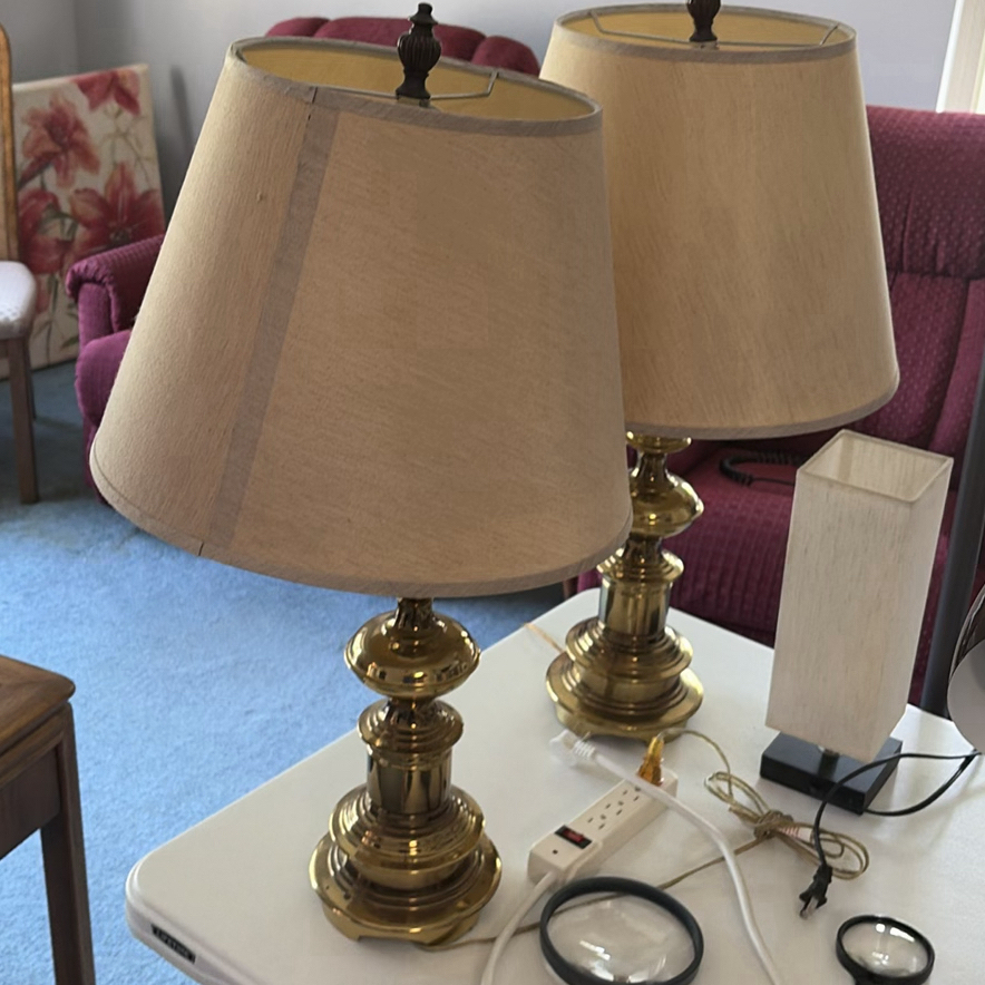 Assorted Table Lamps and Magnifying Glasses - image 6 of 9