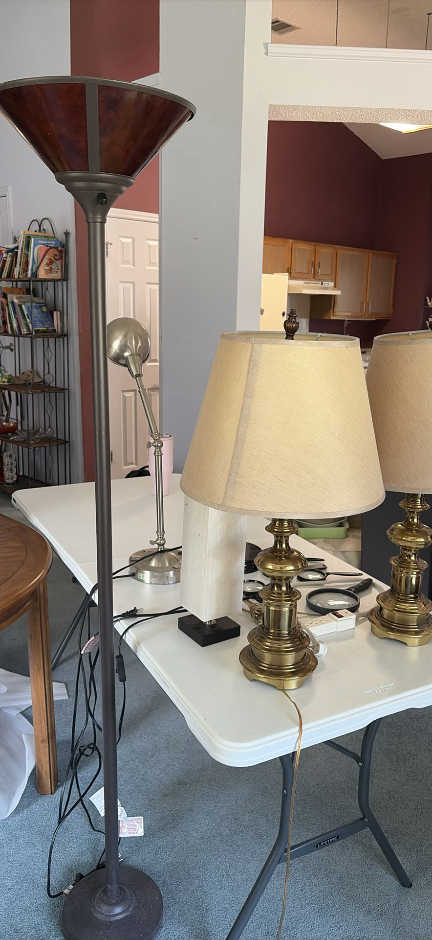 Assorted Table Lamps and Magnifying Glasses - image 9 of 9