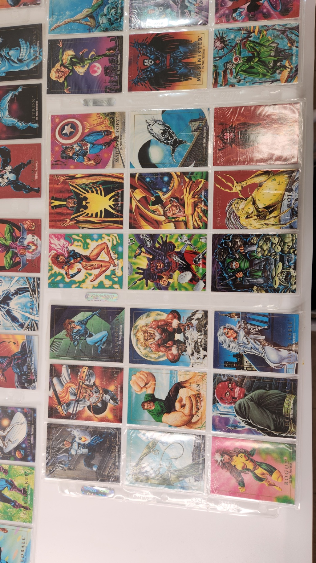 Marvel Masterpieces 1992 Lot Of 81 - image 4 of 6