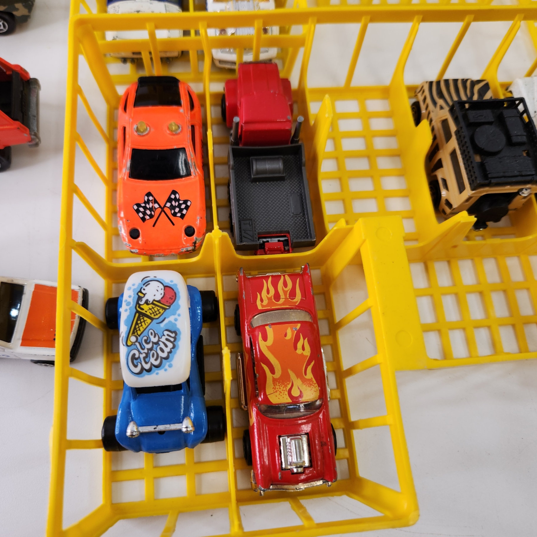 24 1980's Majorette Diecast Toy Cars W/ Case - image 2 of 9
