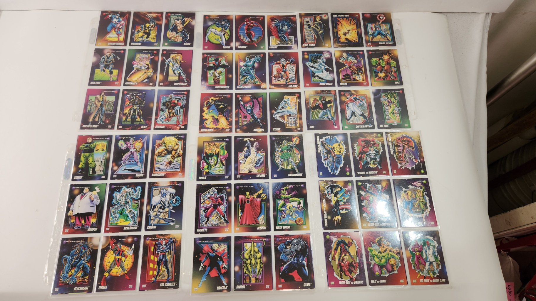 1992 Marvel Superheros, Supervillains, team-ups Impel - image 2 of 6