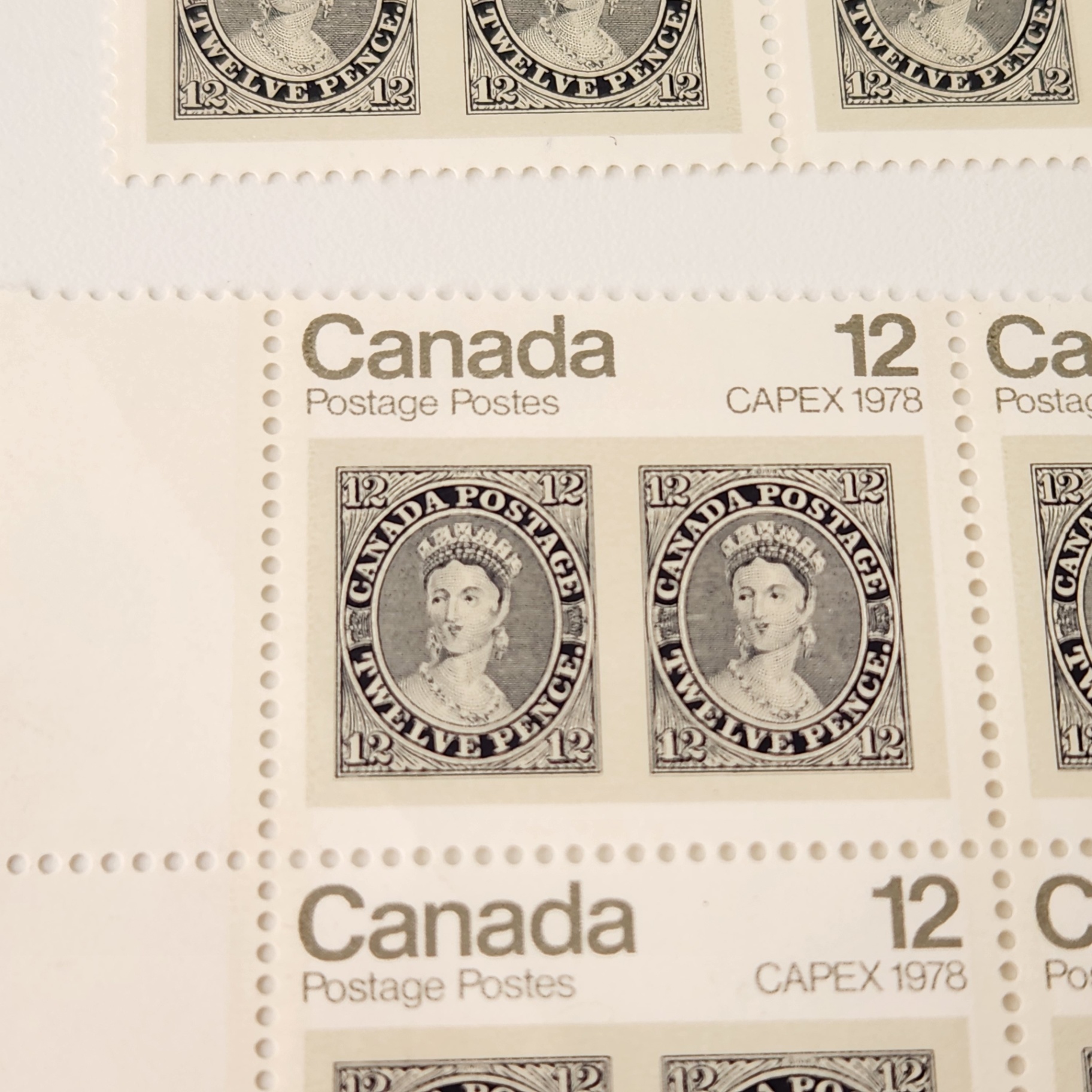 ~90 Canada Post 1978 12 cent stamps - image 3 of 5