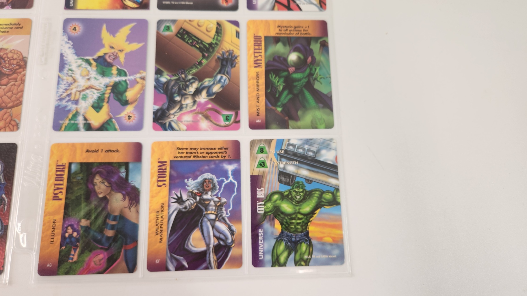 1995 Marvel OverPower Cards - image 3 of 4