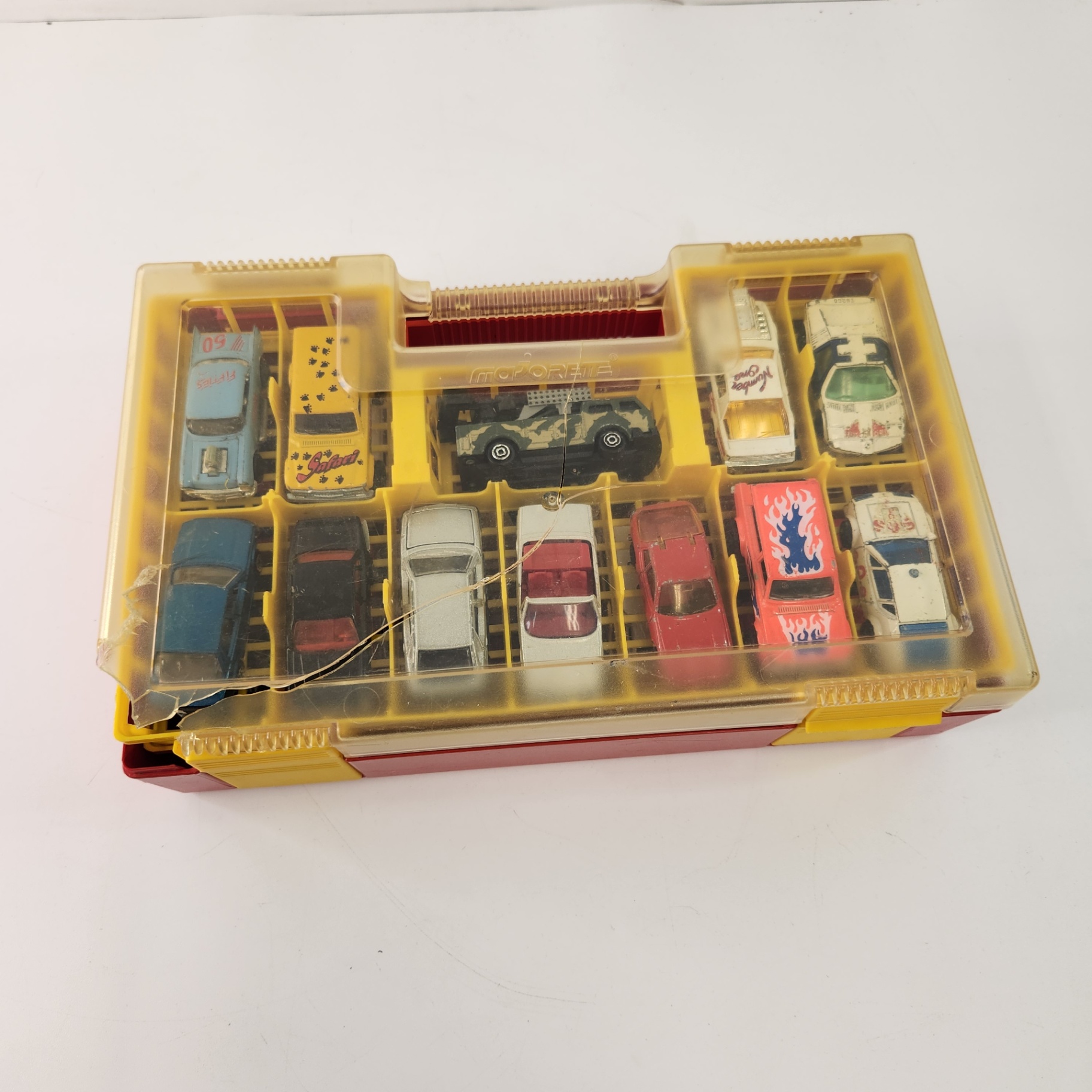 24 1980's Majorette Diecast Toy Cars W/ Case - image 9 of 9