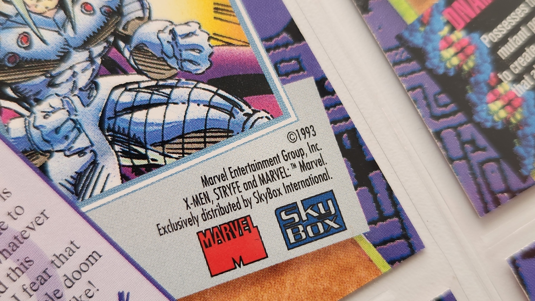 1993 Marvel X-Men Trading Cards - image 6 of 6