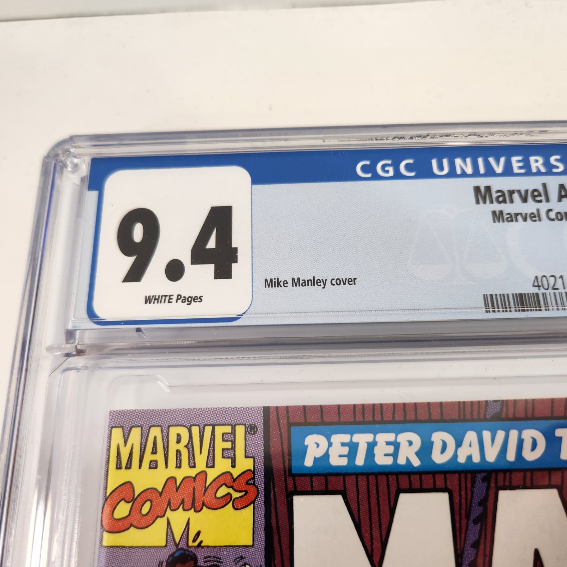 Marvel Age #97 CGC 9.4 - image 2 of 4