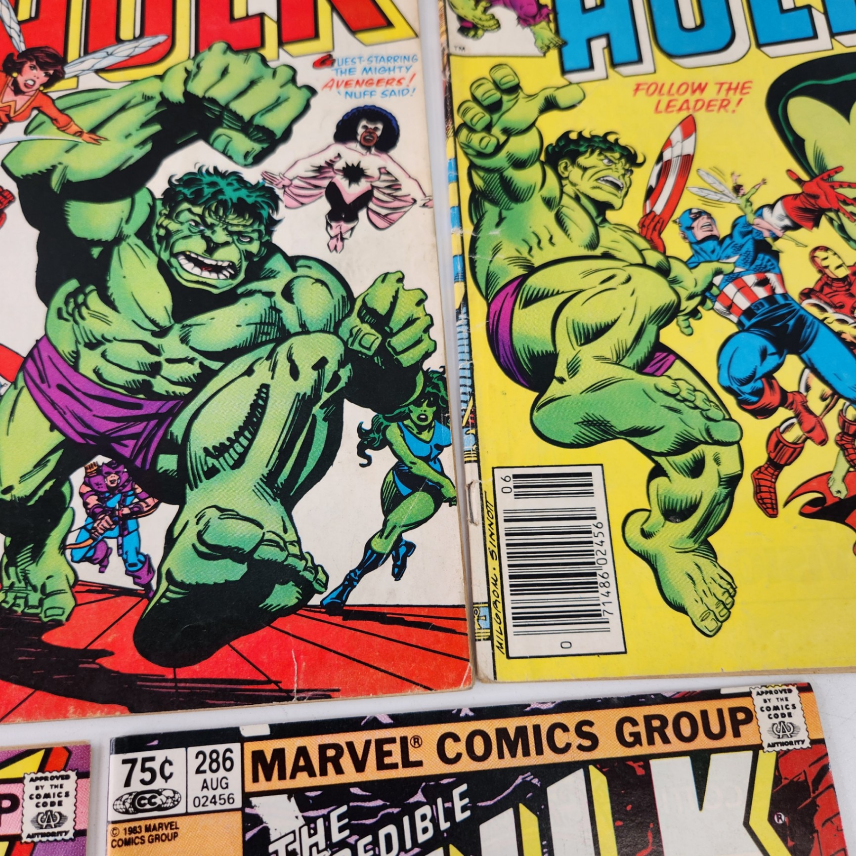 Hulk #277, 279, 283, 284, 286, 287, 289 CPV Newsstand - image 3 of 5